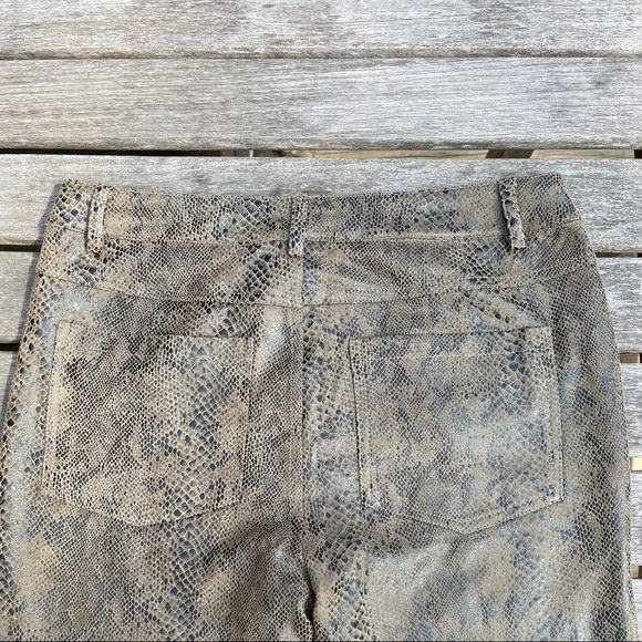 FATE High Rise Snake Print Pants Style FC-518 Size Small - Picture 10 of 15